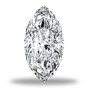 0.25 carat Marquise Royal Premium Heirloom Moissanite D-E color