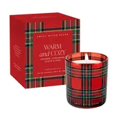 12oz Boxed Soy Candle - Warm and Cozy by Sweet Water Decor