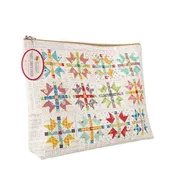 Lori Holt Home Town Holiday Vinyl Project Bag