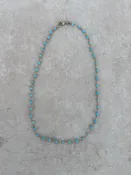tina negri hand strung sleeping beauty necklace — hedgerow