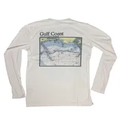 S.F. Alman MS Gulf Coast Map Performance L/S Tee