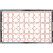 Acrylic Tray - Chippendale Pink