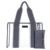 Case-Mate Navy Gingham Jelly Tote Bag