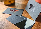 Business Cards with Spot UV