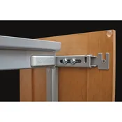 10 in Chrome Basket Pantry Pullout Soft Close Chrome  10.25 in (260 mm) W x 21.69 in (551 mm) D x 73.63 in (1870 mm) H