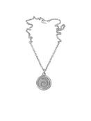 AMS x LL Silver Spiral Pendant
