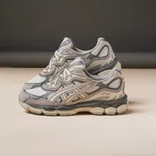 MENS ASICS | Gel- NYC (OysterGrey/Cream)