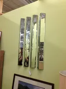 4 Piece Beveled Mirror
