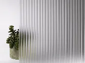 1/2" Reeded Mist