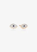 ajna sapphire and diamond studs