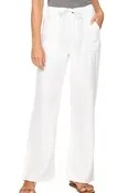 Bluffton Wide Let Pant - White