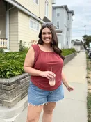Adora tank, Earthy Red