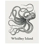 BANGOR MAINE Octopus Magnet by Fridgedoor