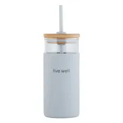 18oz Glass Tumbler  - Live Well
