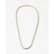 3MM Tennis Necklace Gold