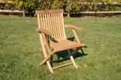 Folding Arm Chair Teak