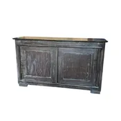 1940's Dark Cerused Oak Sideboard