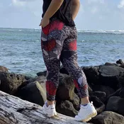 LEHUA LEGGING RED