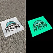 Aluminum Glow Floor Graphics