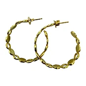 14K Gold Hoop Earrings