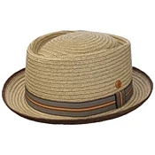 Andy Pork Pie Straw Hat By Mayser