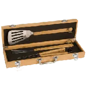 3-Piece Bbq Set W/Case