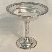 Antique Sterling Bon Bon Dish - Timeless Elegance in Sterling Silver — Summer Porch Vintage Living Sacramento