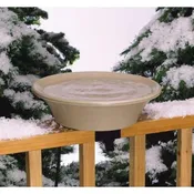 14 inch Heated Birdbath w/pole