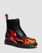 DR MARTENS 1460 PASCAL FLAME ARCADIA RUB OFF LEDER STIEFEL