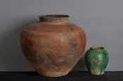 17th Century Majaphit Storage Jar from Jakarta