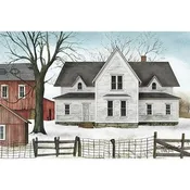 1890 Farmstead By Billy Jacobs Art Print - 12 X 18