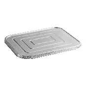 1/2 Size Deep Foil Tray Lid | 1 case