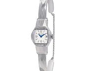 Bulova Ladies American Girl Quartz White Dial Watch  96L333 NEW