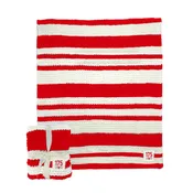 175 Anniversary Utah Cable Knit Throw 50x60