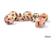 Chessex: Festive Mega-hedral Circus/Black 7-Die Set (CHX22442)