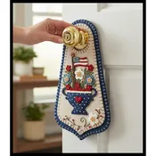 America the Beautiful Doorknob Hanger Pattern PLP-313 - Paper Pattern