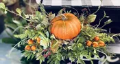 Pumpkin Center Piece — Jil's Flower Haus