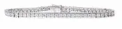 4.35 tcw Diamonds Bracelet