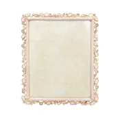 8 x 10 Bejeweled Frame- Baby Pink