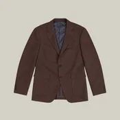 Arden Wool Silk Camel Blazer - Hearth
