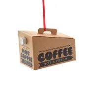 Box Of Coffee Ornament