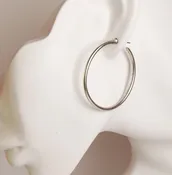 Creole hoops medium