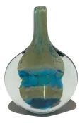 ‘Cut Ice’ Fish Vase by Michael Harris for Mdina