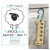 2022 NJ Wool Walk - Passport or Limited Edition NJWW Ruler