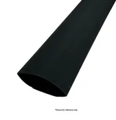 1-1/2" Dual Wall Heat Shrink Black