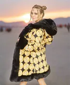 Crypto Queen Fur Coat