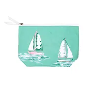 Sail Away Cosmetic   Emerald Coast/Multi   10.25x6.75x3