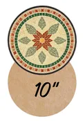 10" Circle Waterproof Mosaic Backer