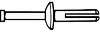 1/4" X 2" HAMMER DRIVE ANCHORS 100/BOX