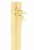 Handbag Zipper 30in Butter Cream